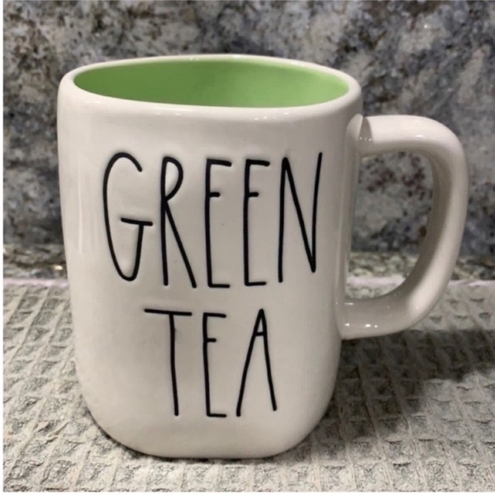 NWT Rae Dunn GREEN TEA Mug
